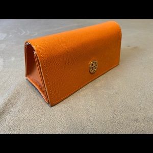 Tory Burch Polarized Glasses & Orange Case Pouch